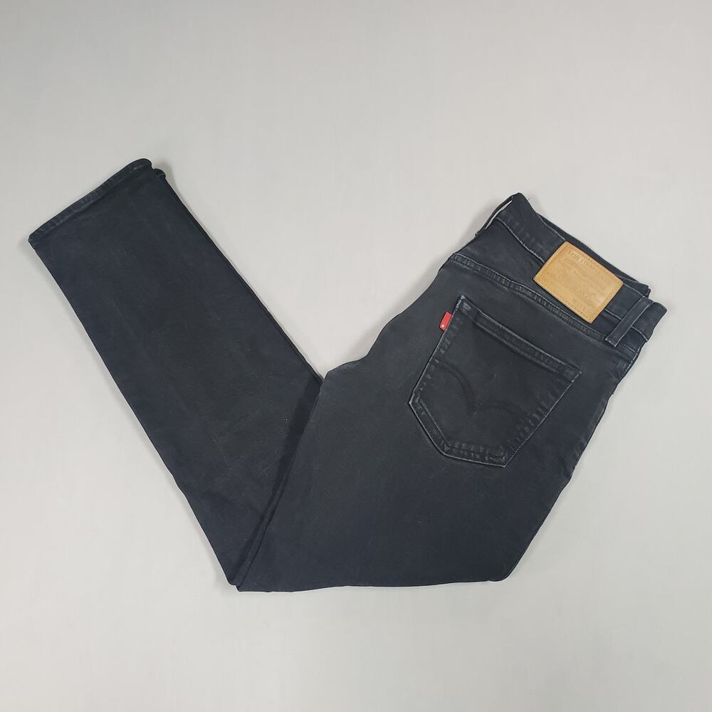 Levi's 511 Mens Slim Fit Jeans Size 33x30 Leather Patch